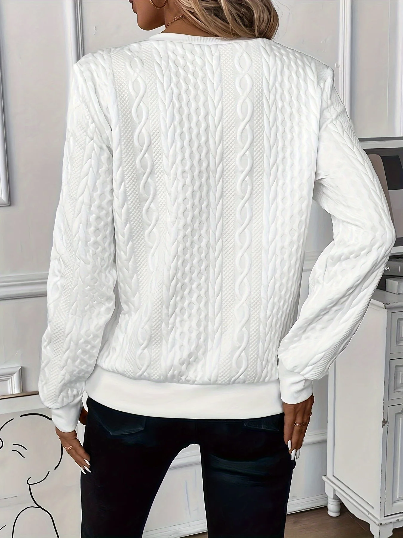 Irene® | Pull jersey elegant and stylish - Image 25