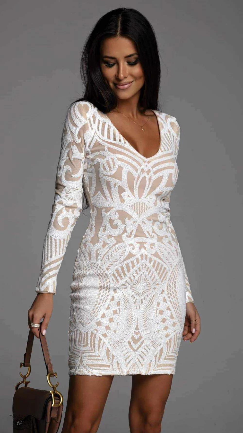 Irene® | Regal Bodycon Dress - Image 7