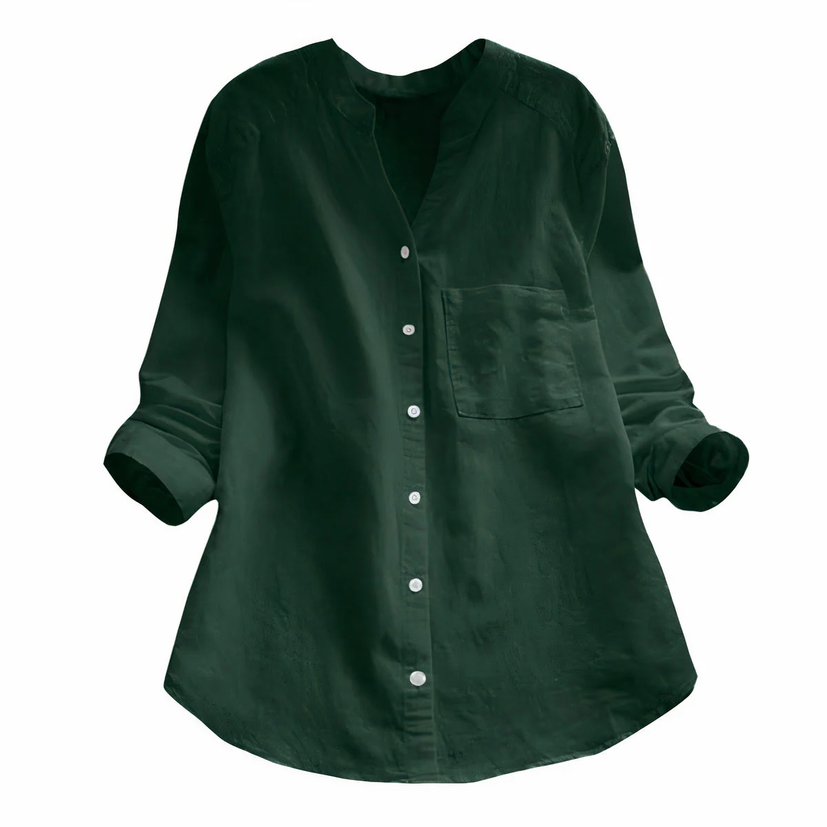 Irene® | Relaxed Cotton Linen Shirt - Image 5