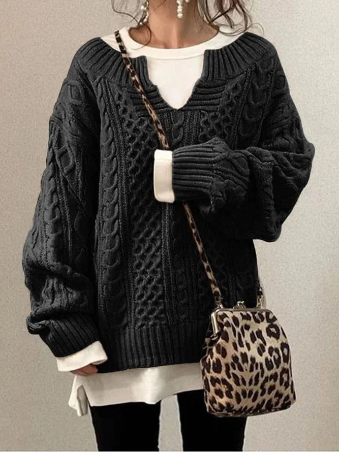 Irene | Casual knitted sweater for women - Image 8