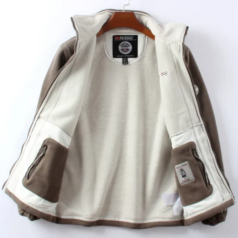 Iris | Men's fleece jacket - Image 4