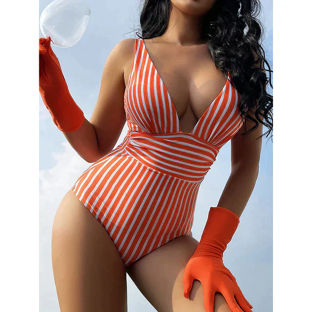 Irma® | One-Piece Striped Swimwear - Image 4
