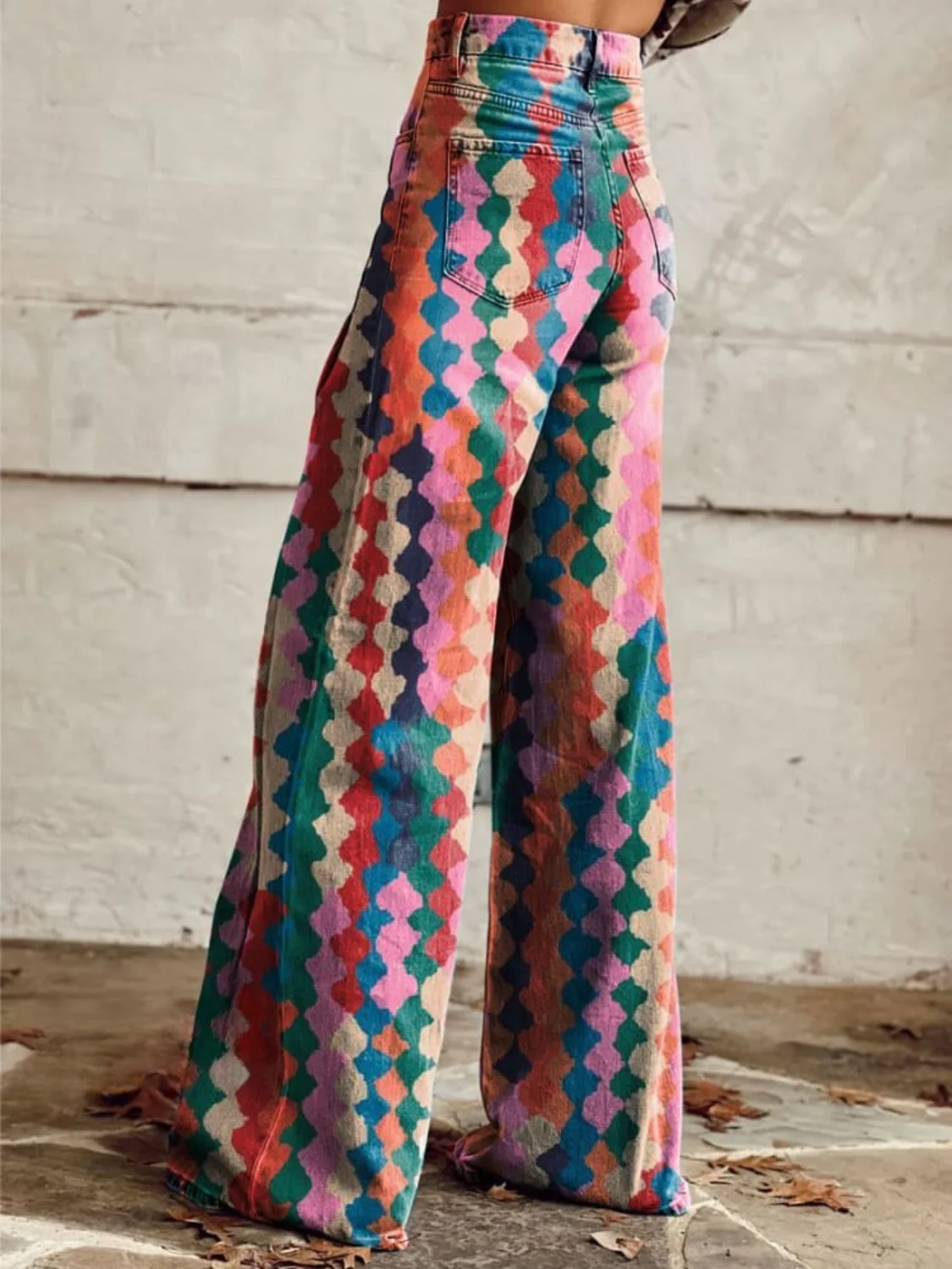 Isabel® | Boho Wide Leg Pants - Image 2