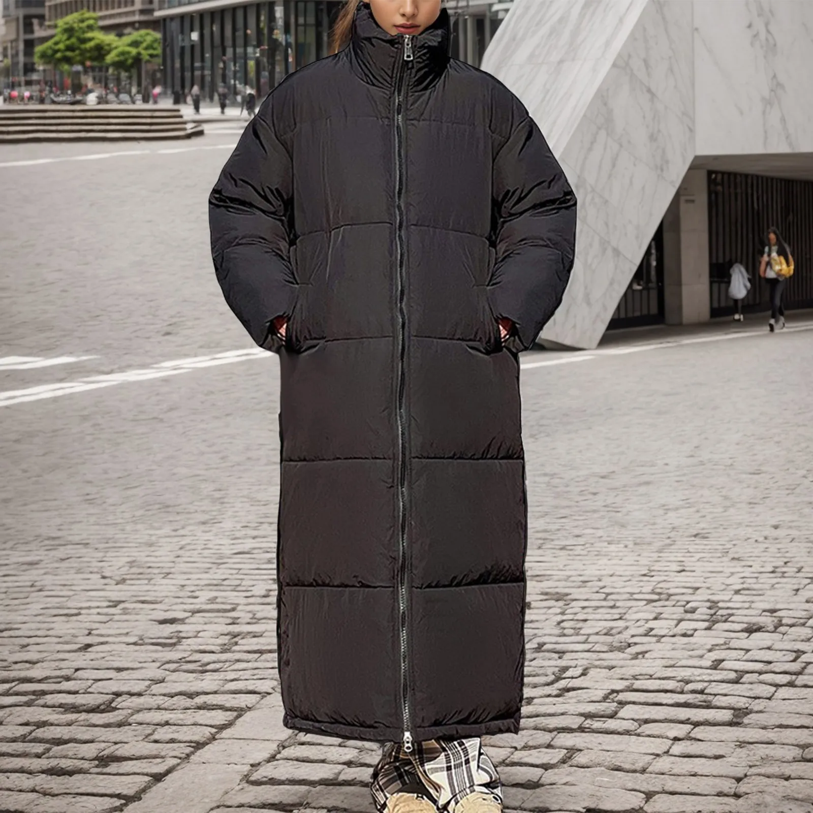 Isabel | Long and modern jacket for cold days - Image 4
