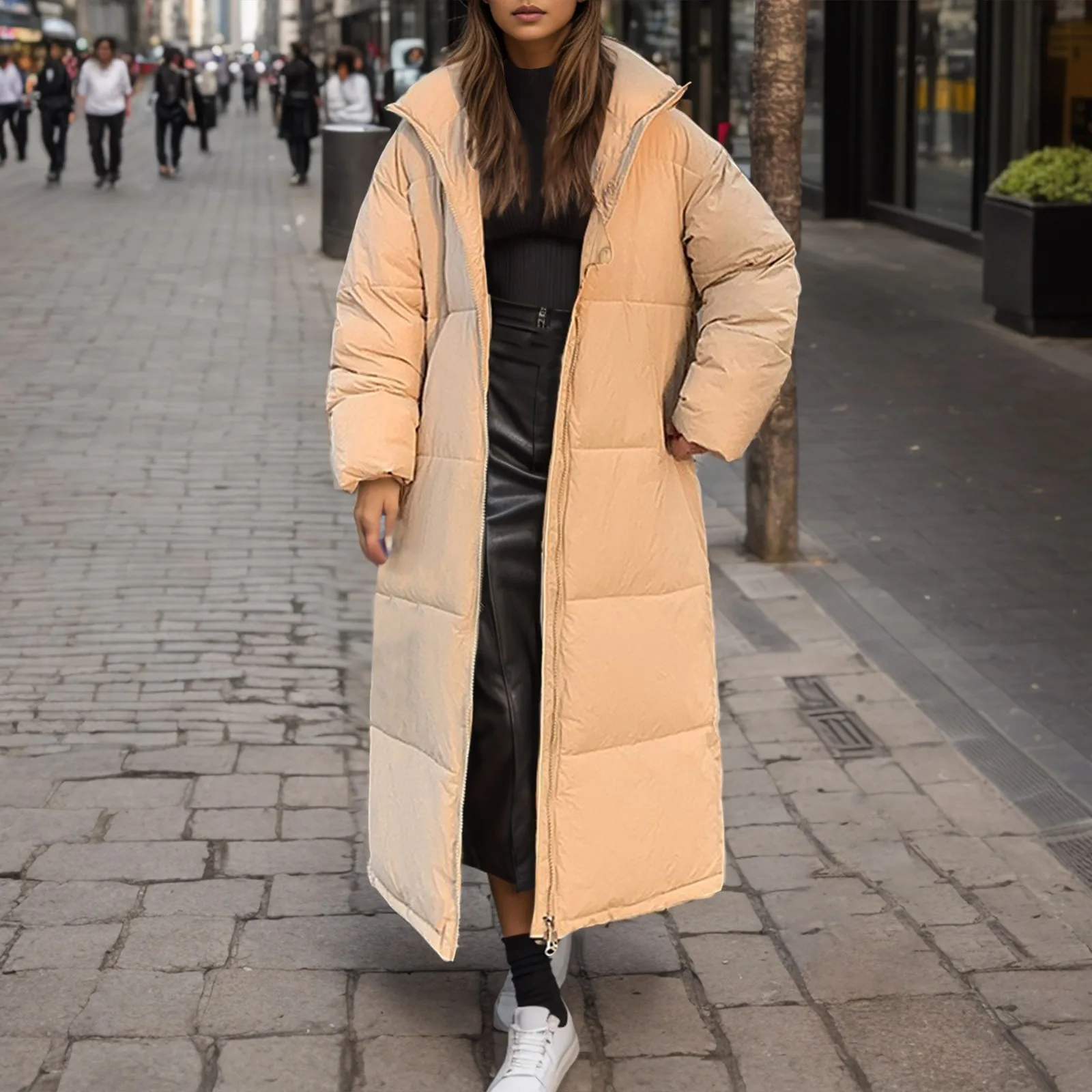 Isabel | Long and modern jacket for cold days - Image 5