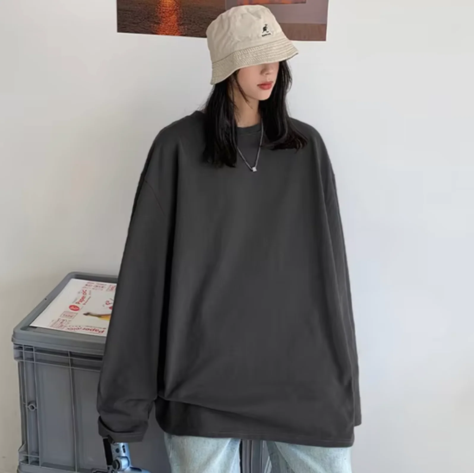 Isabel | Long sleeve cotton t-shirt - Image 5