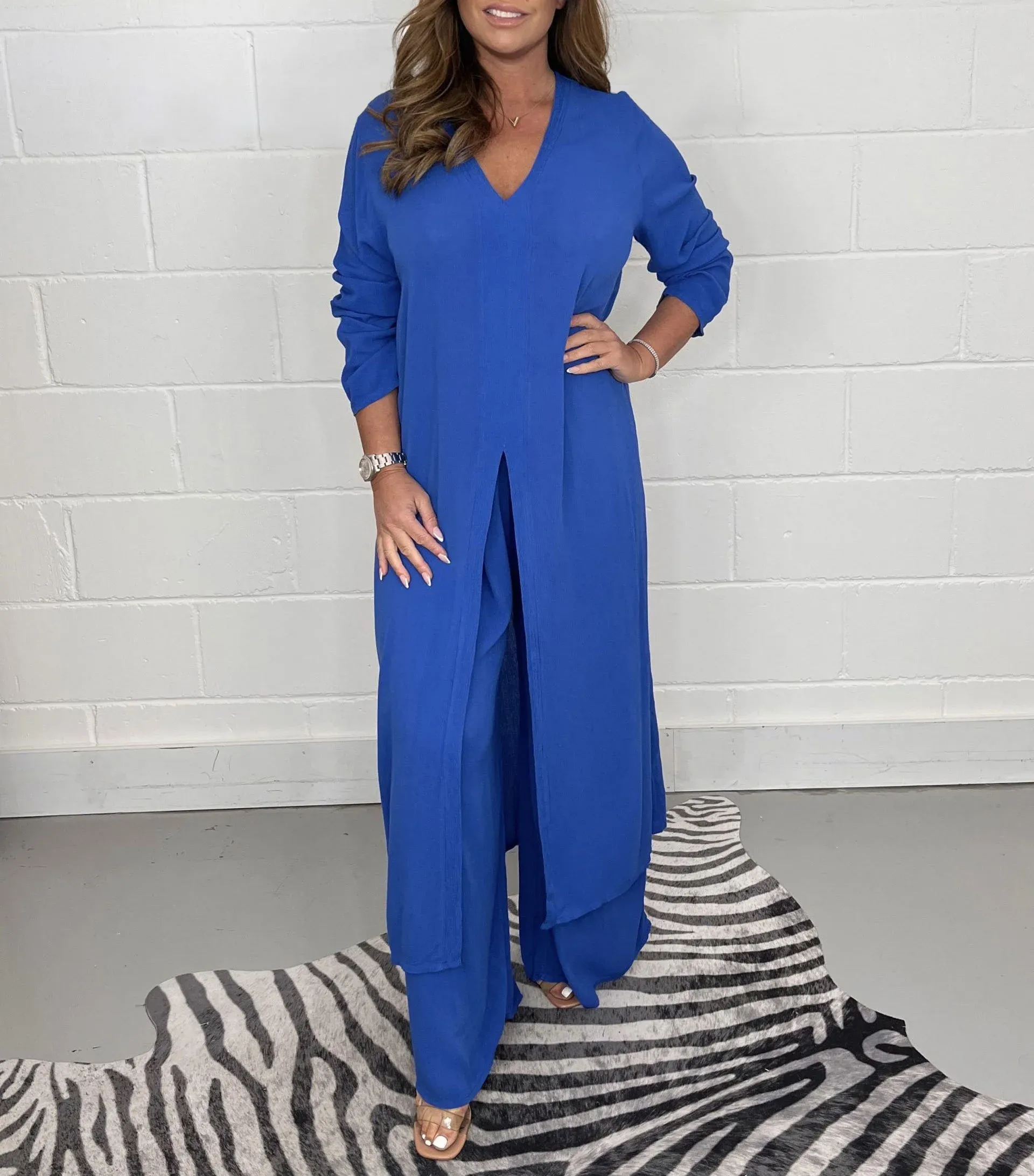 Isabel® | Soft Touch: Long Top And Pants - Image 4