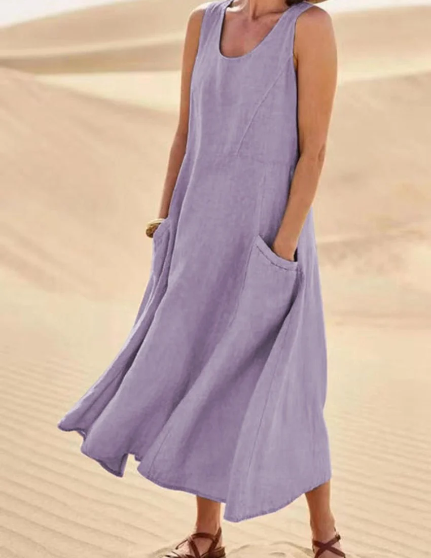 Isabel® | Women'S Airy Summer Midi Dress - Image 8