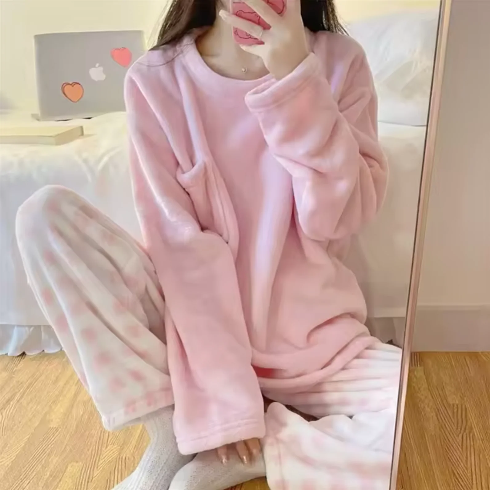 Isabella | Fleece pajama set - Image 7