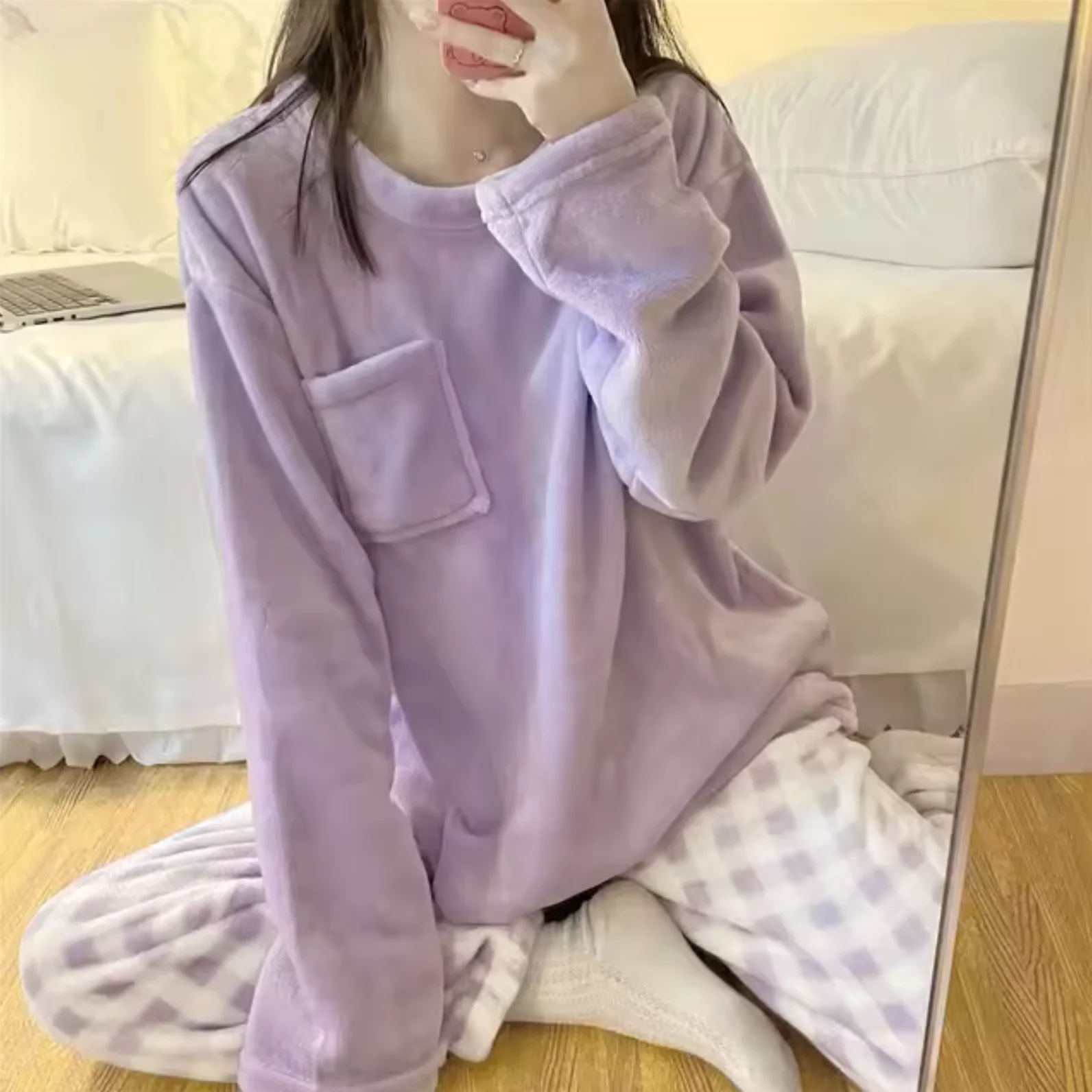 Isabella | Fleece pajama set - Image 8