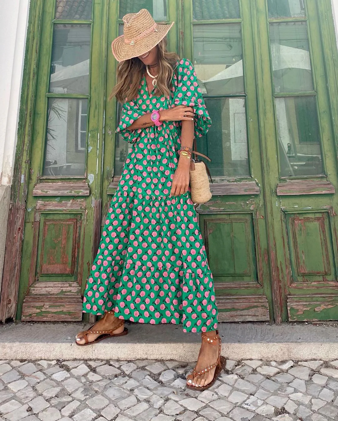 Itala® | Bohemian Long Dress - Image 3