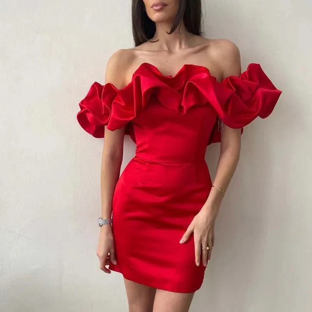 Ivana® | Elegant Off-Shoulder Dress - Image 4
