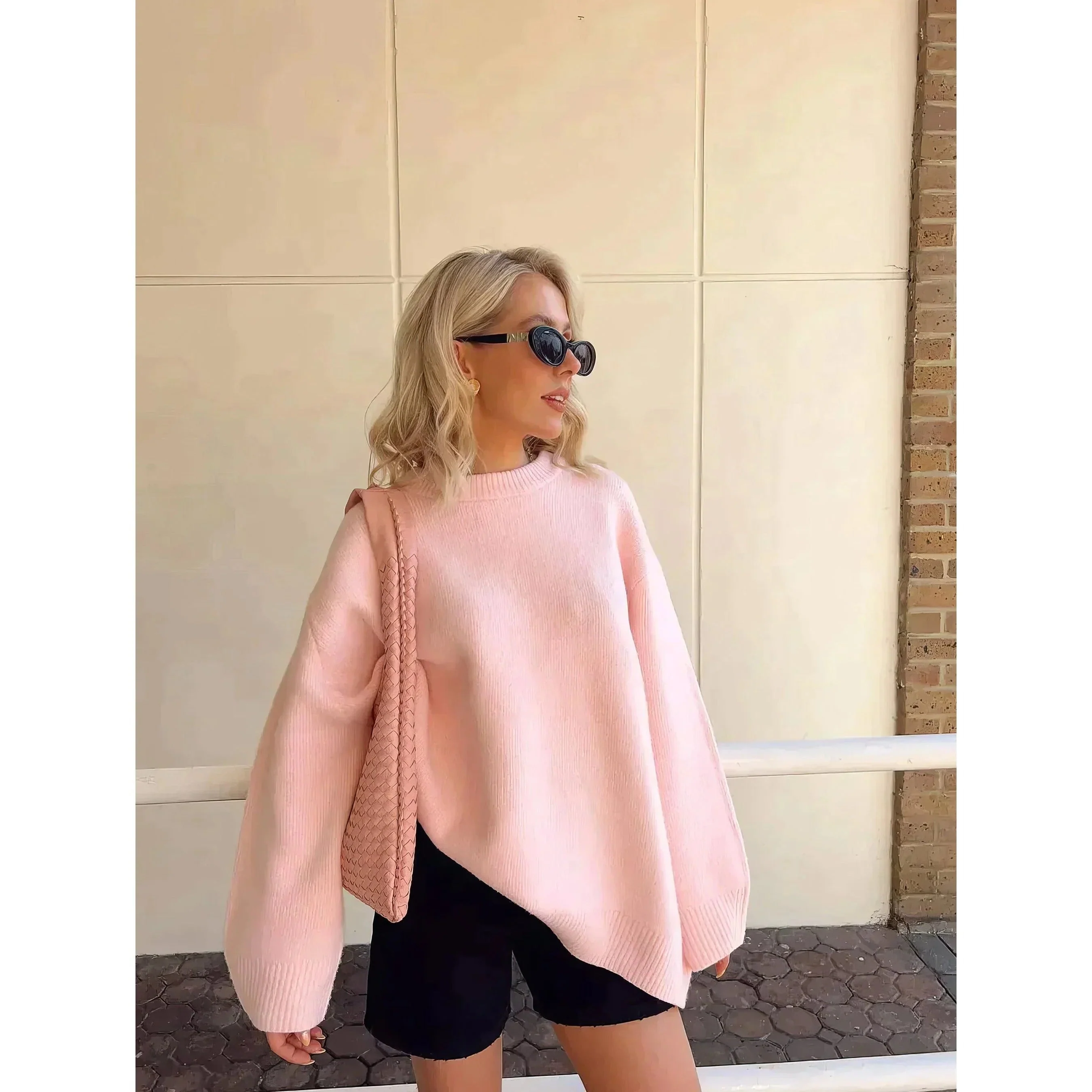 Ivana | Soft knitted sweater with feminine details - Image 2