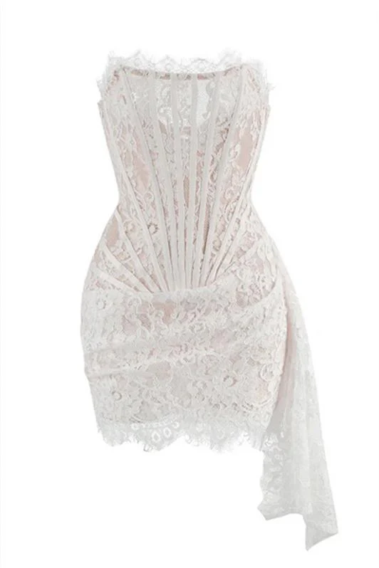 Ivanna® | Strapless Lace Corset Mini Dress Venus - Image 4