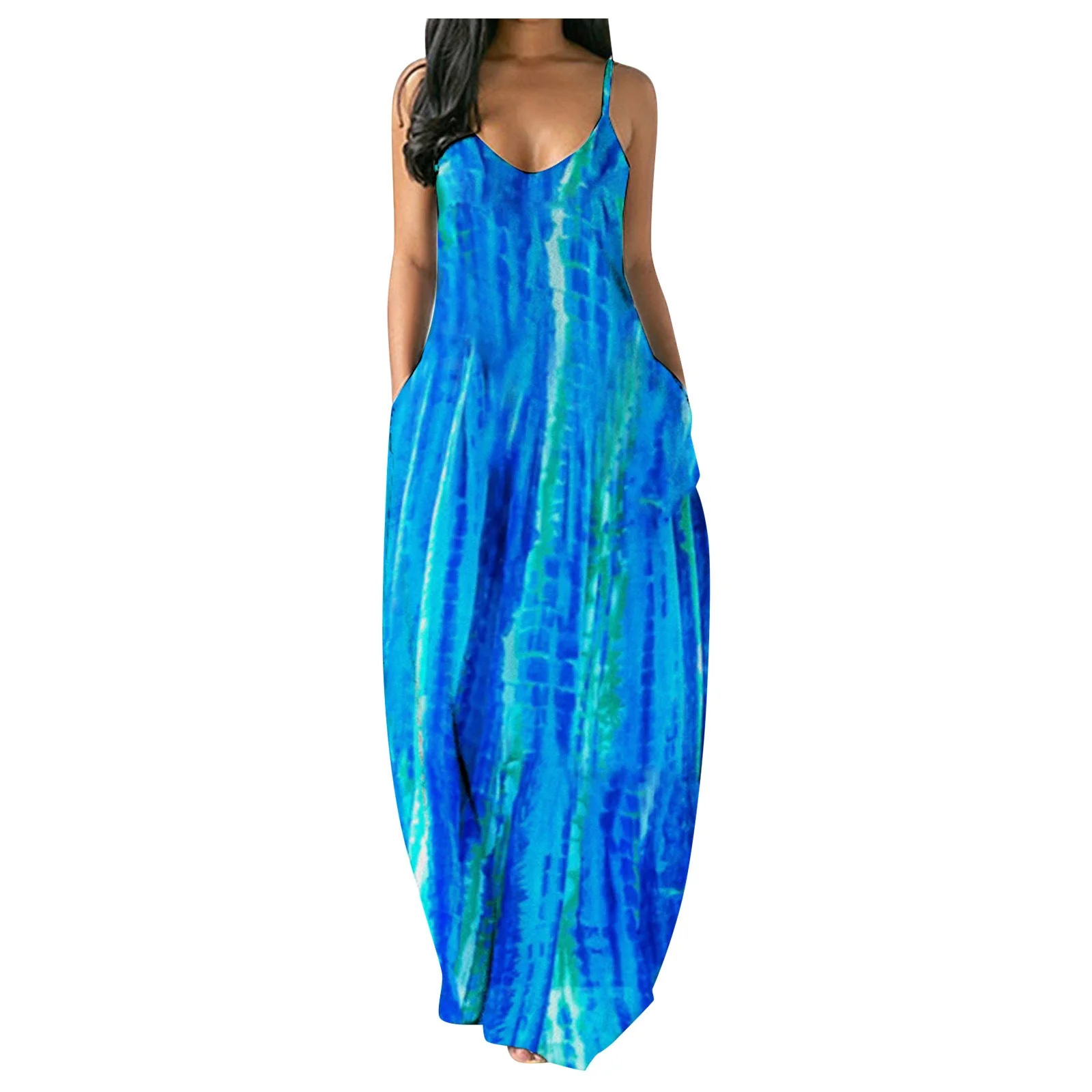 Ivanna® | Women'S Floral Maxi Dress With Adjustable Straps - Image 8