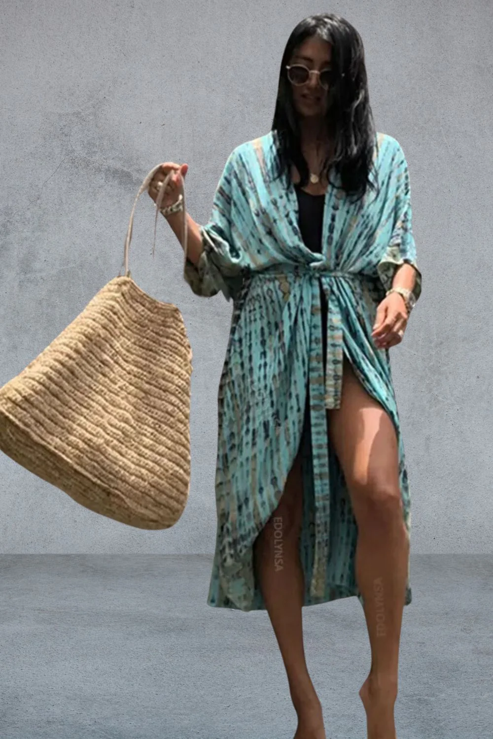 Ivette® | Airy Striped Beach Dress - Image 3