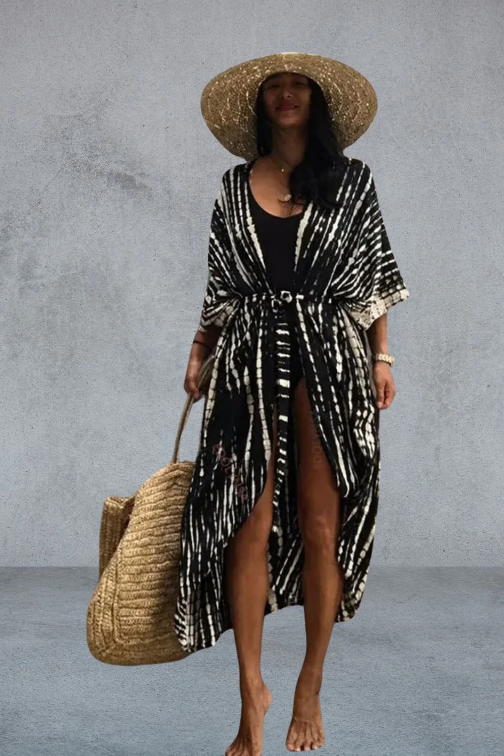 Ivette® | Airy Striped Beach Dress - Image 6