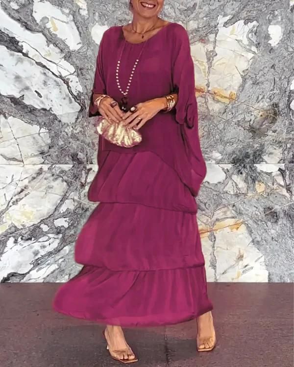 Jacinta® | Luxe Elegant Chiffondress - Image 3