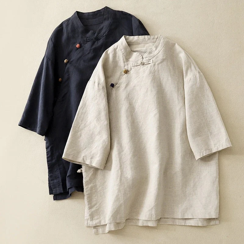 Jacqueline® | Lightweight women's linen blouse - Image 4