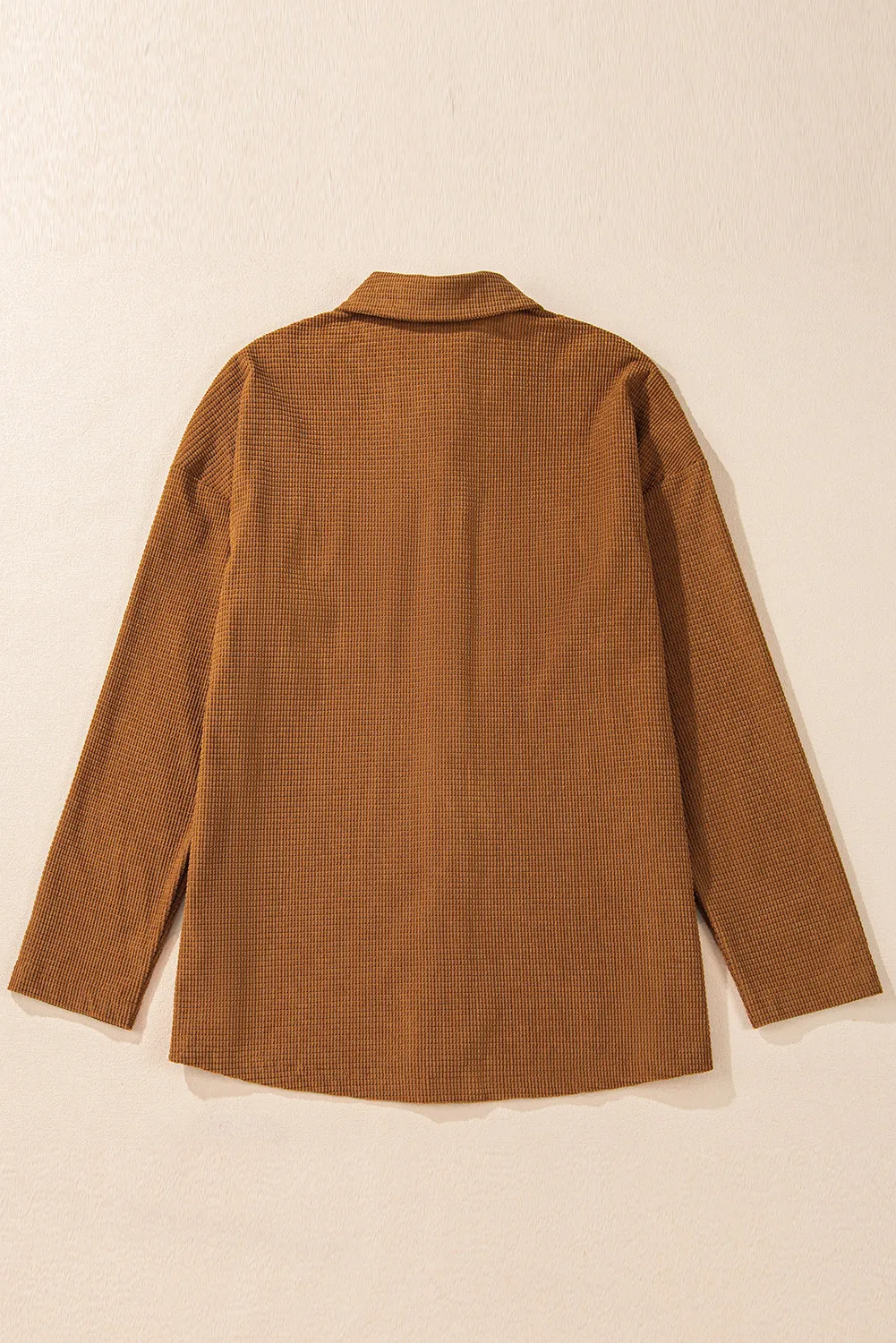 Jacqueline | Long sleeve jacket with pockets and snap buttons - Image 7