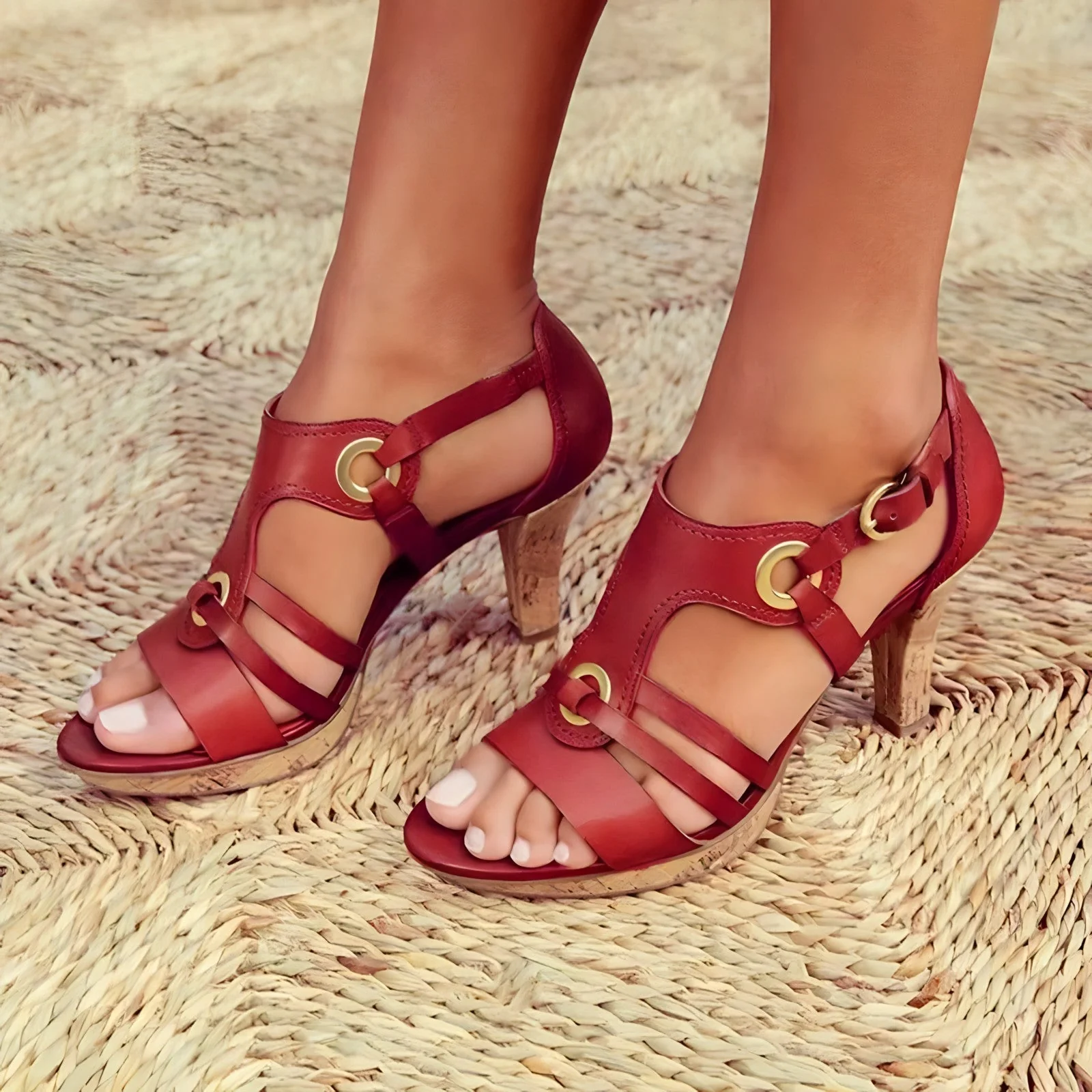 Jacqueline® | Trendy Open Toe Sandals - Image 4