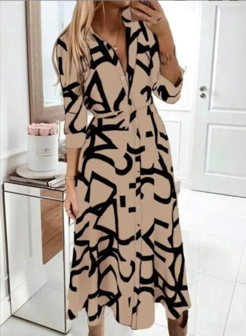 Jazmin® | beautiful autumn dress with buttons - Image 2