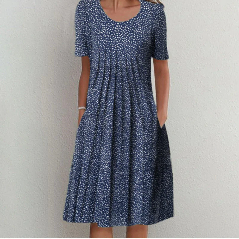 Jenni® | Women'S Floral Midi Dress With Pleated Design - Image 4