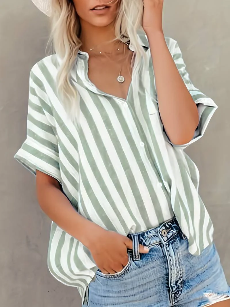Jenny® | Striped Dress Shirt - Image 2