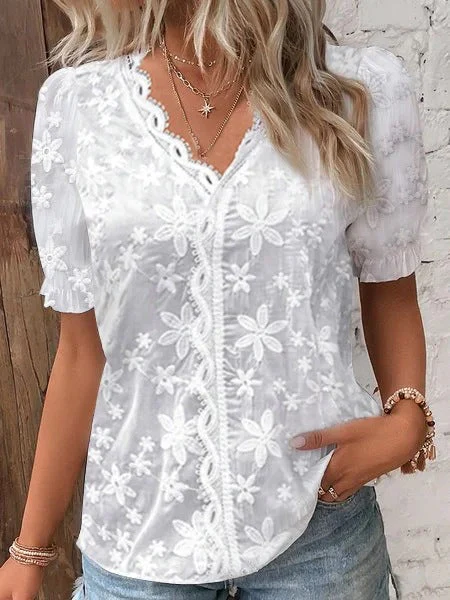 Jesica® | Women'S Blouse With Romantic Floral Pattern - Image 5