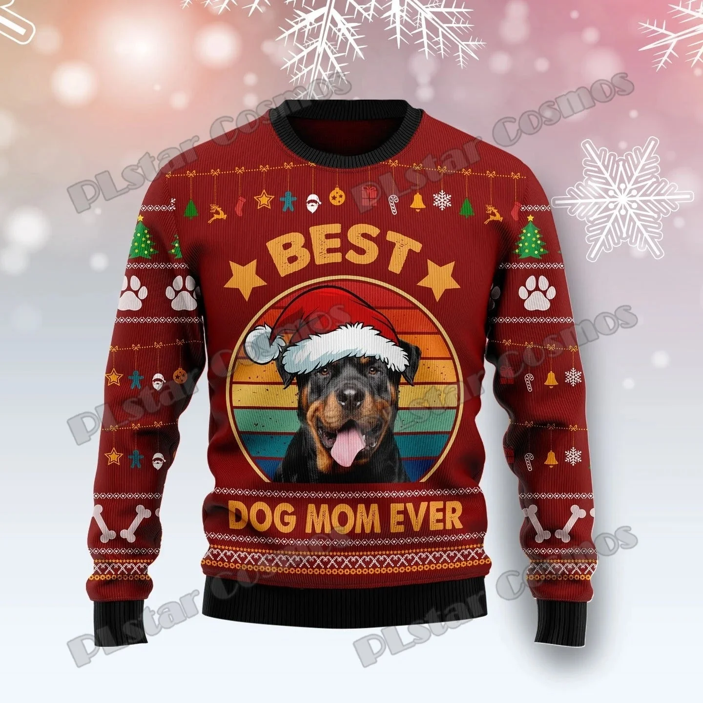 Jessica® | Unisex Christmas jumper with festive motifs - Image 2