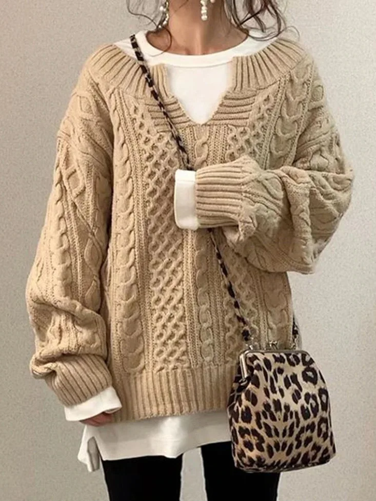Jessica® | Women's sweater with a half-open neckline - Image 2