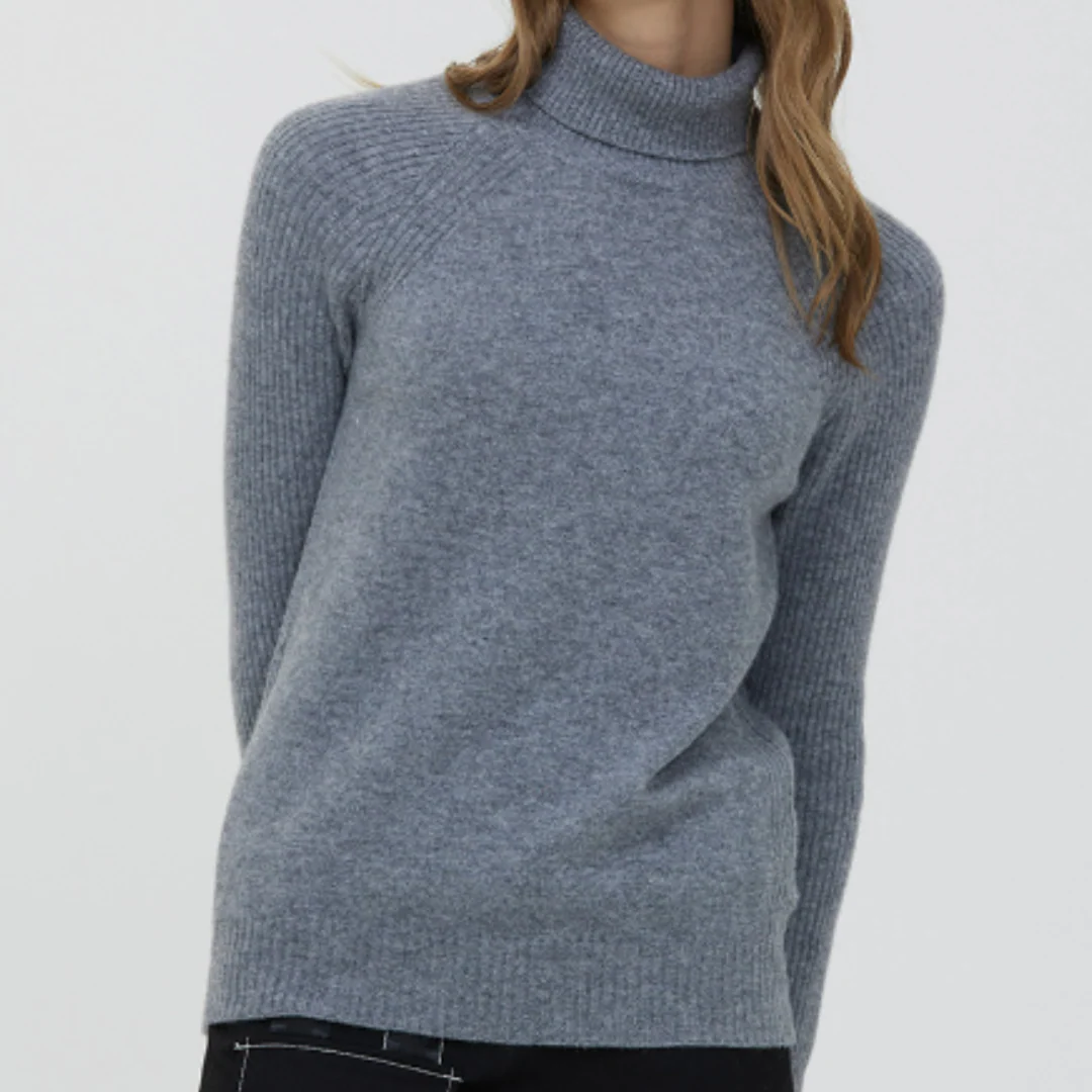 Jill | Turtleneck sweater for women - Image 3
