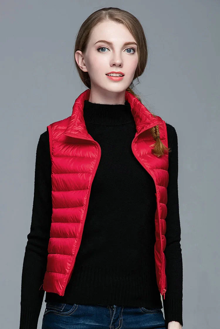 Jimena® | Ultralight, sleeveless, elegant half jacket for women - Image 15