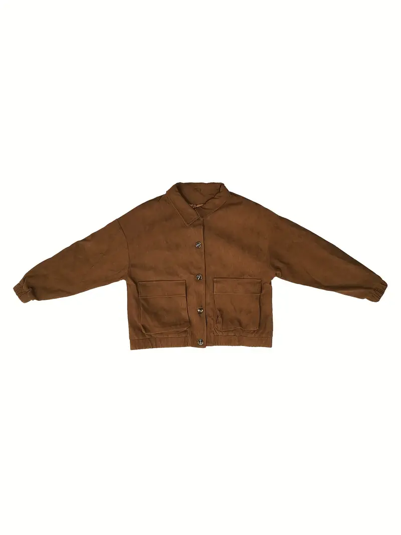 Johana | Corduroy jacket with button placket at the front - Image 2