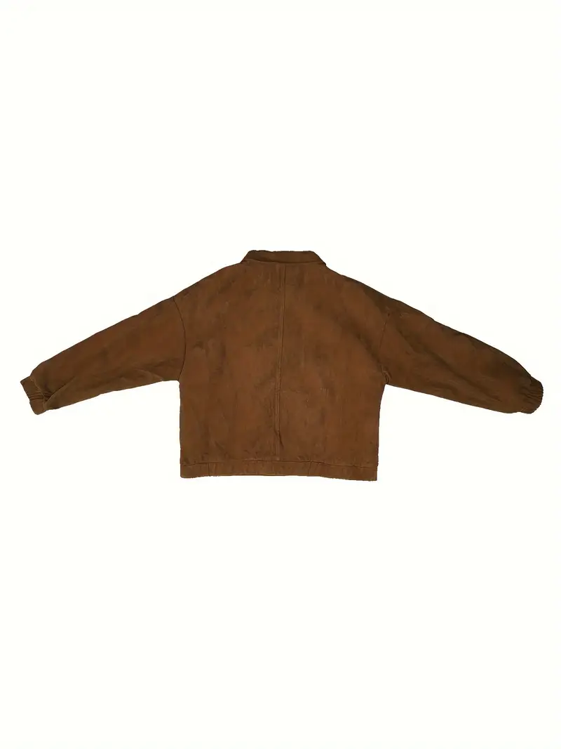 Johana | Corduroy jacket with button placket at the front - Image 3