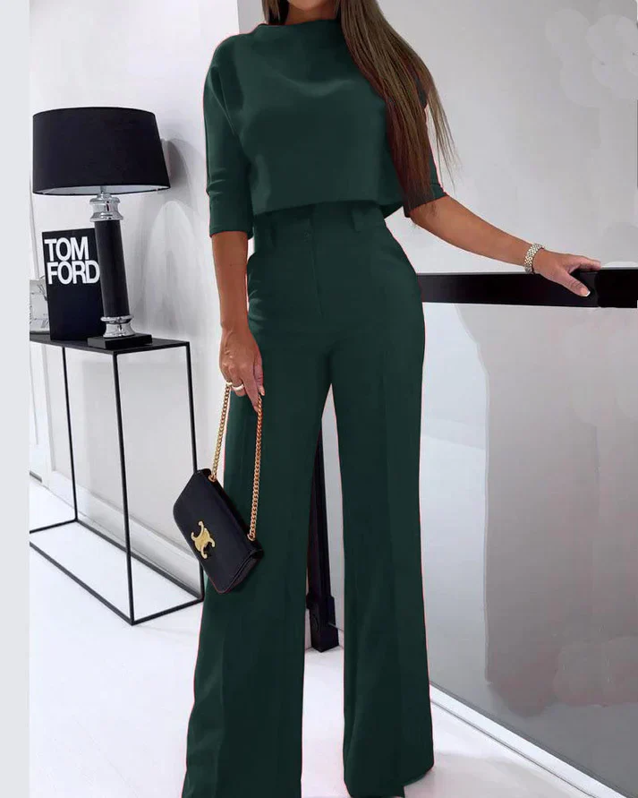 Johana | Elegant, casual top and trousers - Image 8