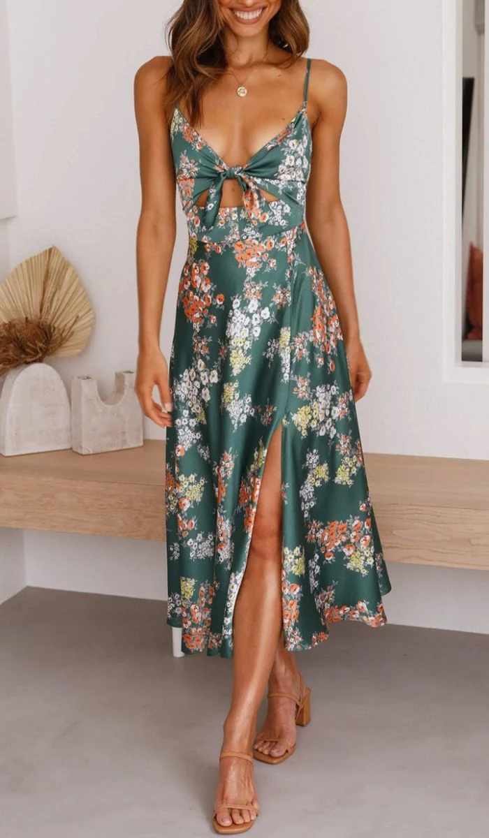 Johana® | Floral Print Dress