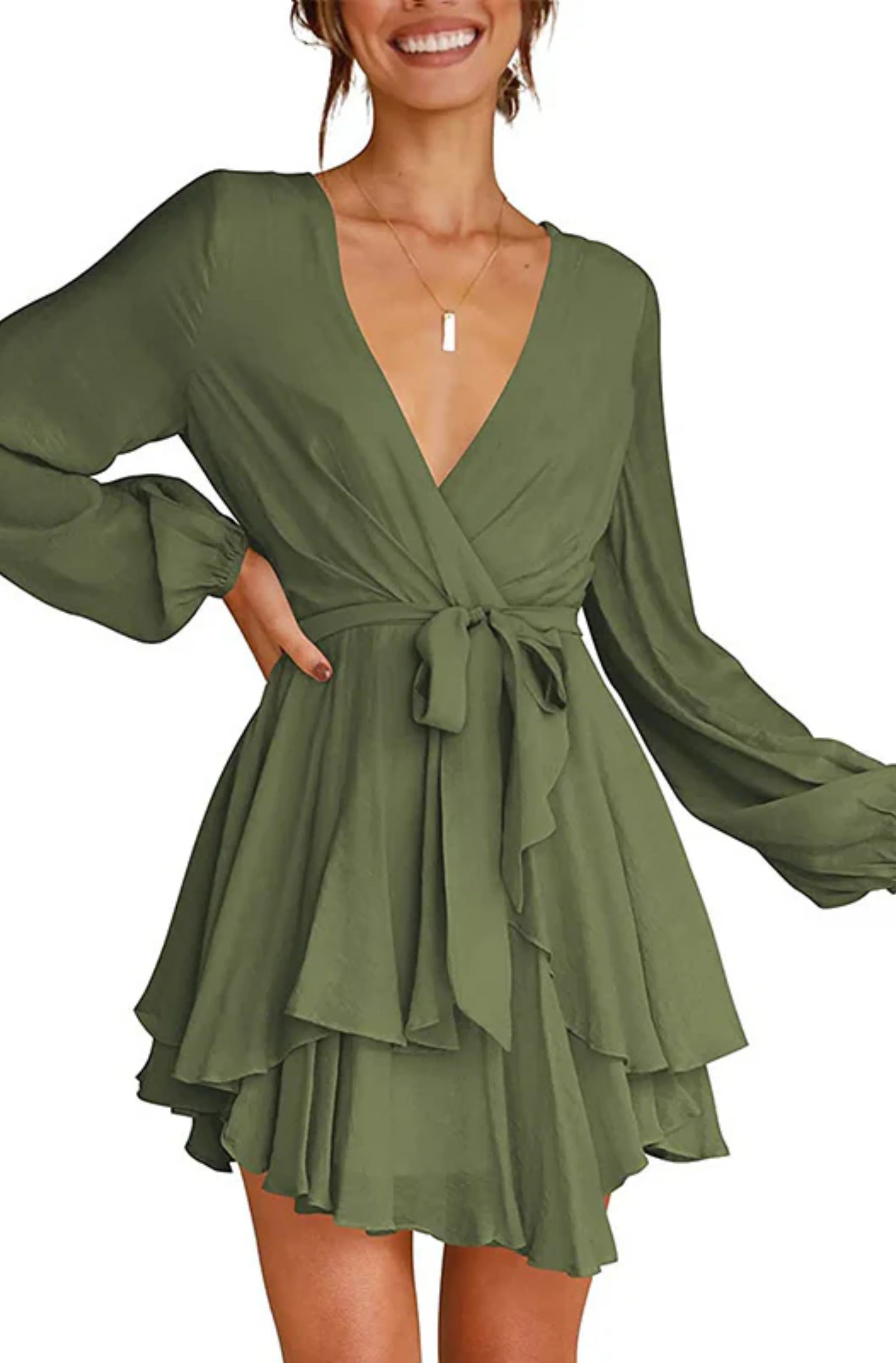 Johana® | Summer Wrap Mini Dress - Image 11