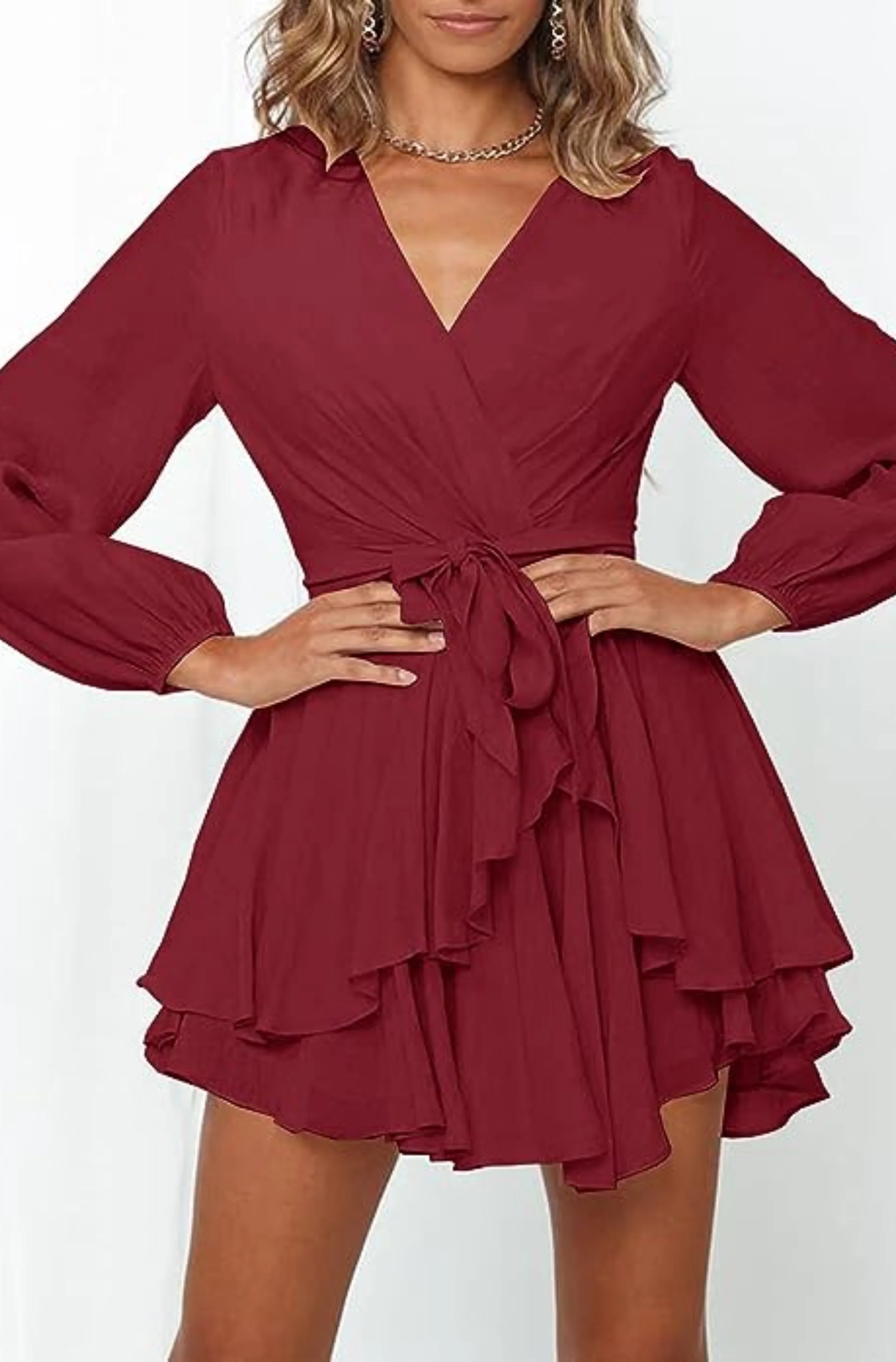 Johana® | Summer Wrap Mini Dress - Image 12