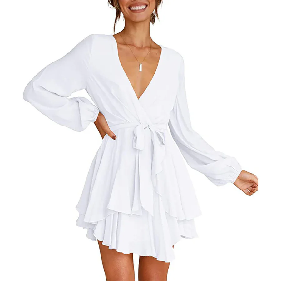 Johana® | Summer Wrap Mini Dress - Image 14