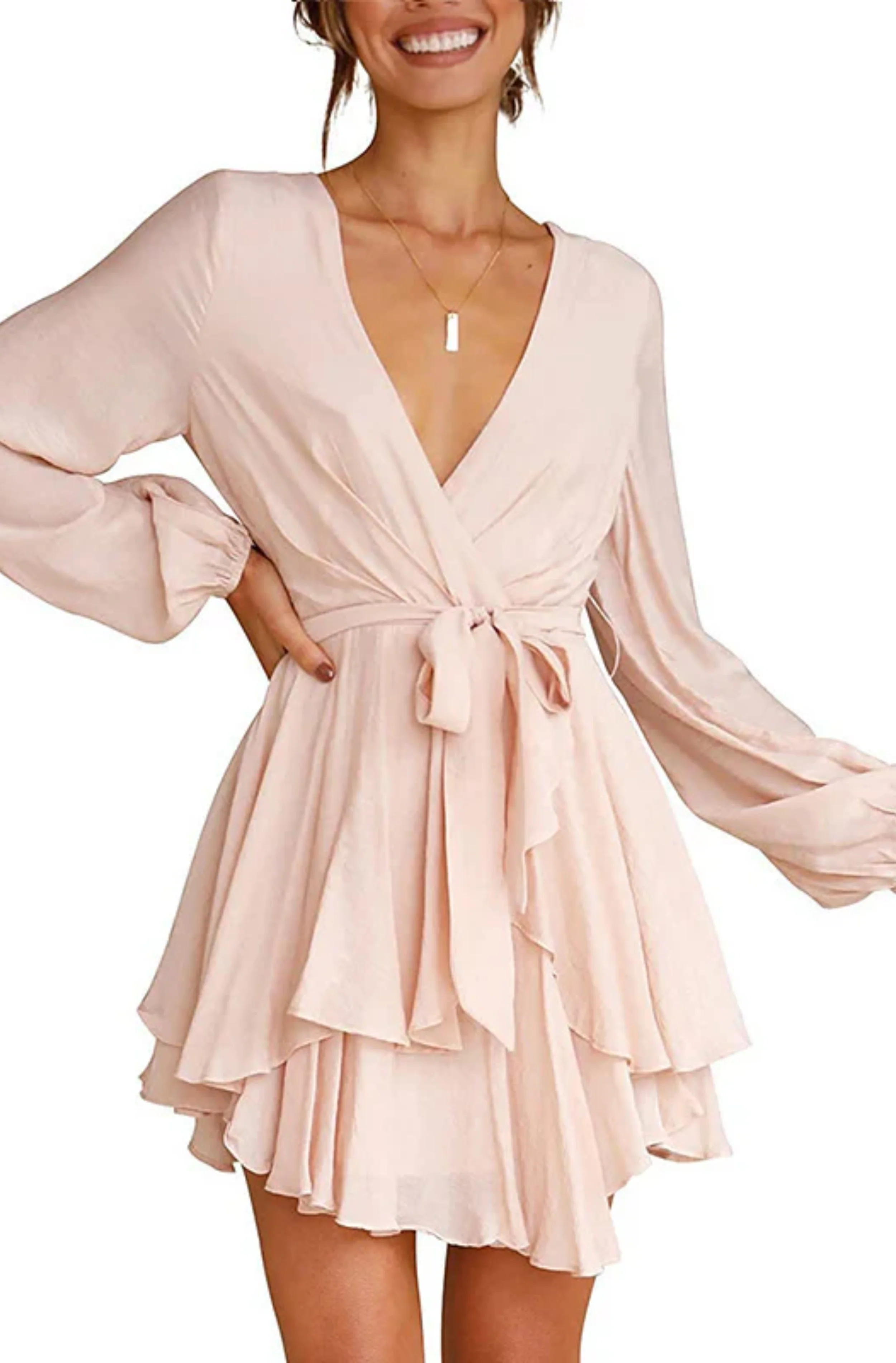 Johana® | Summer Wrap Mini Dress - Image 17