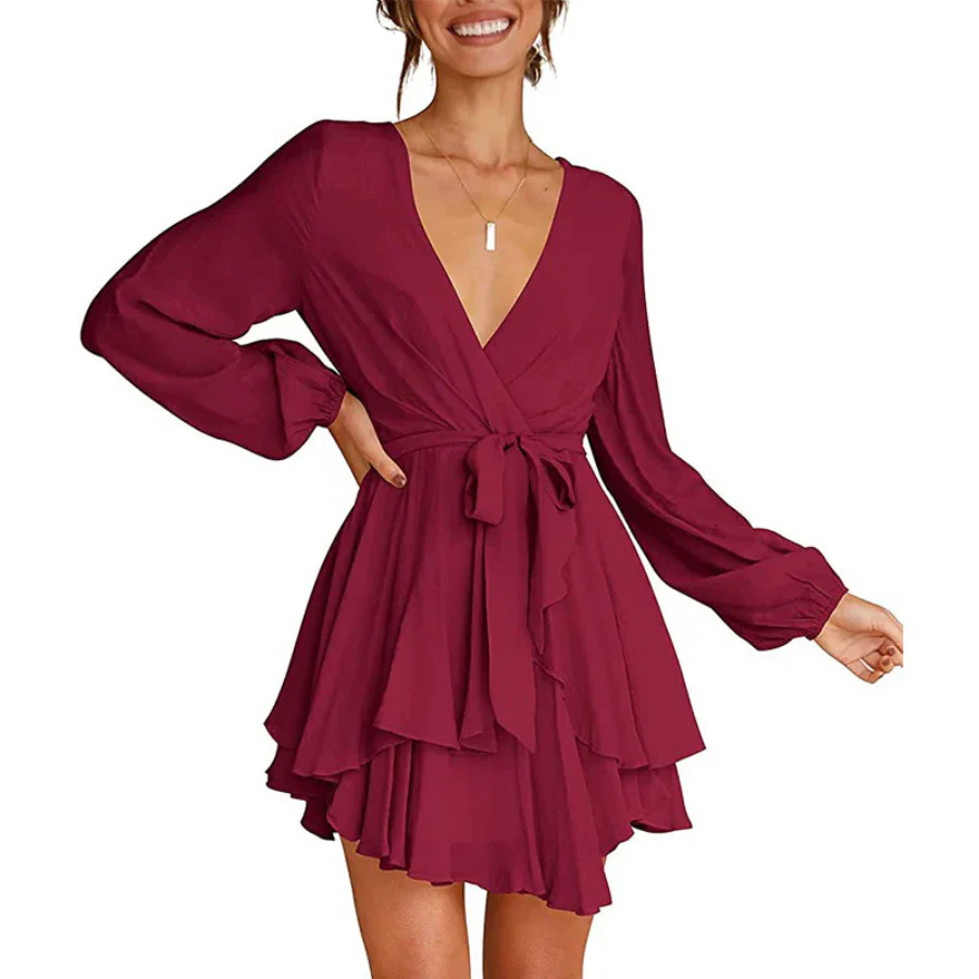 Johana® | Summer Wrap Mini Dress - Image 18
