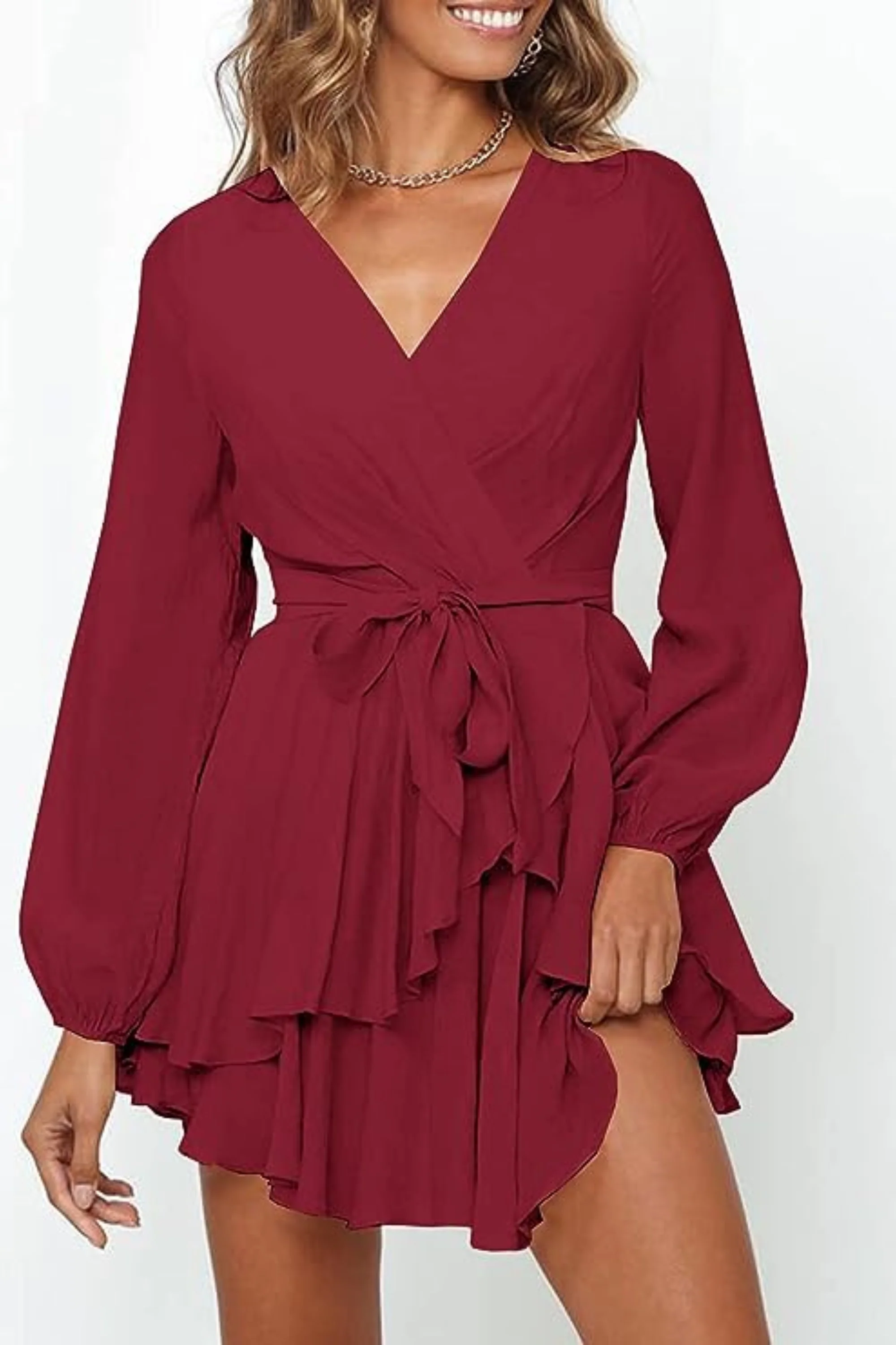 Johana® | Summer Wrap Mini Dress - Image 4