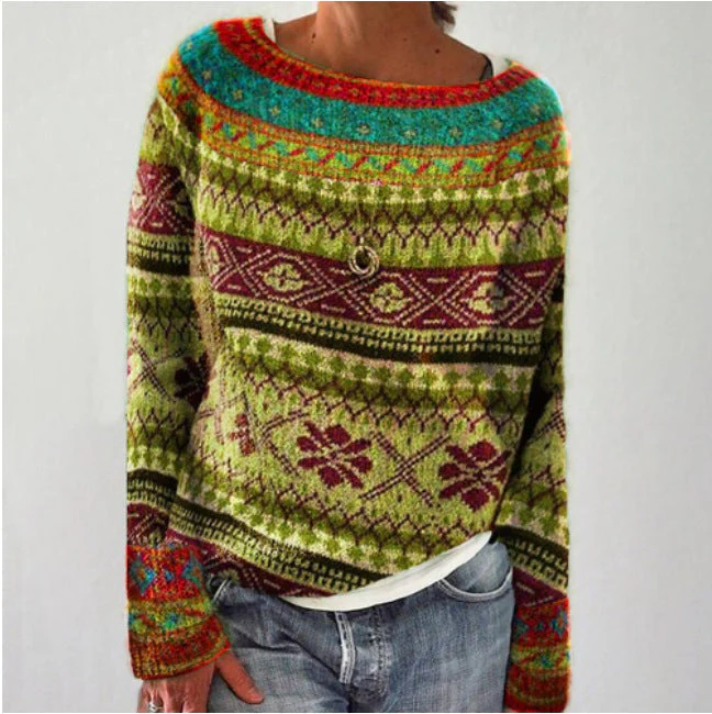 Jolanda | Retro sweater for women - Image 4