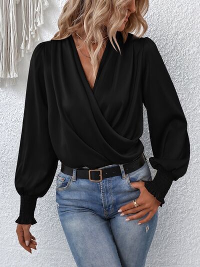 Jorgelina® | Elegant Blouse With Balloon Sleeves - Image 5