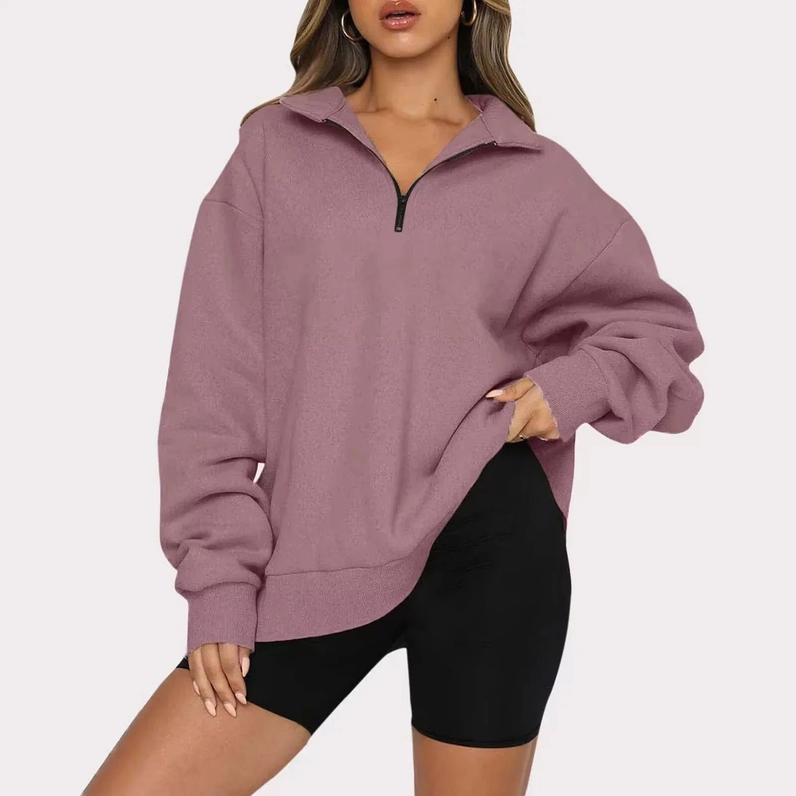 Josefa® | Casual women's sweater with zip - Image 11