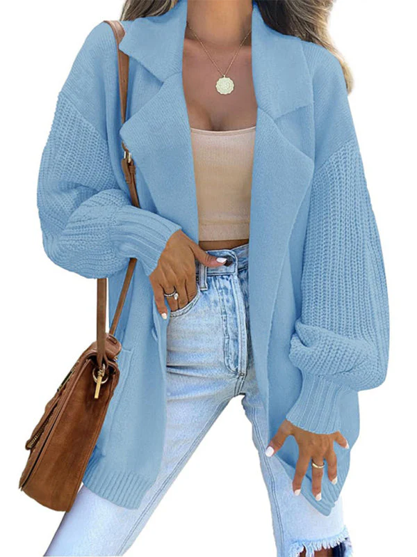 Josefa | Stylish long knitted sweater for women