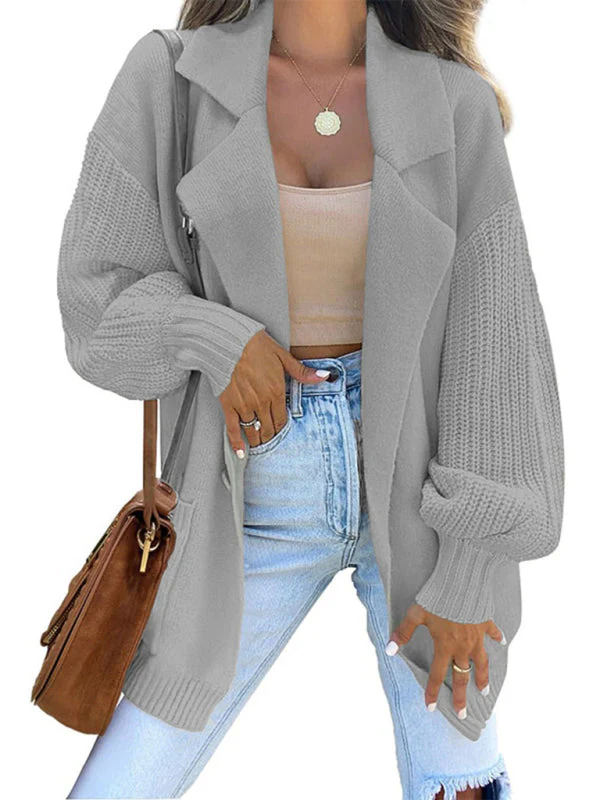 Josefa | Stylish long knitted sweater for women - Image 2