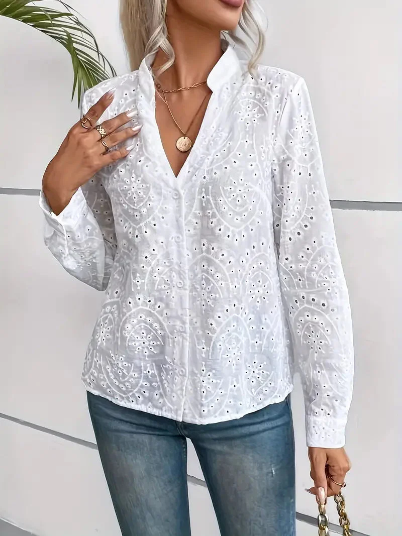 Joselyn® | Stylish Blouse With Boho Pattern - Image 3