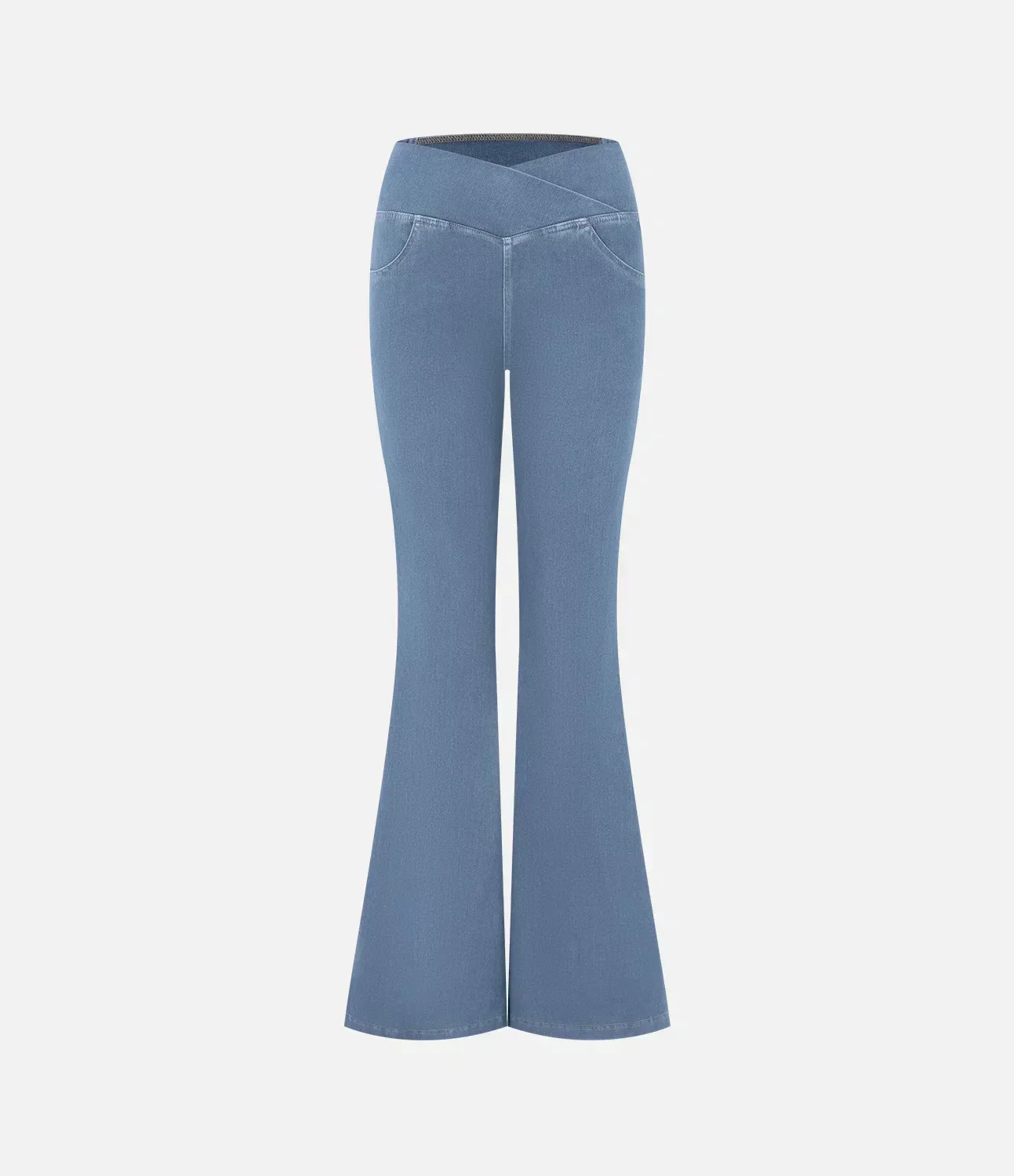 Juana® | Women's high-waisted retro flare pants with crossover waistband - Image 18